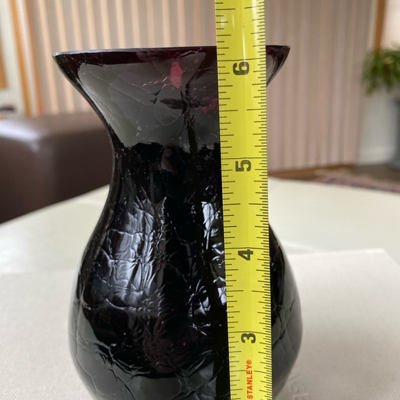 Vintage Blenko Amethyst Glass Vase - Picture 7 of 9